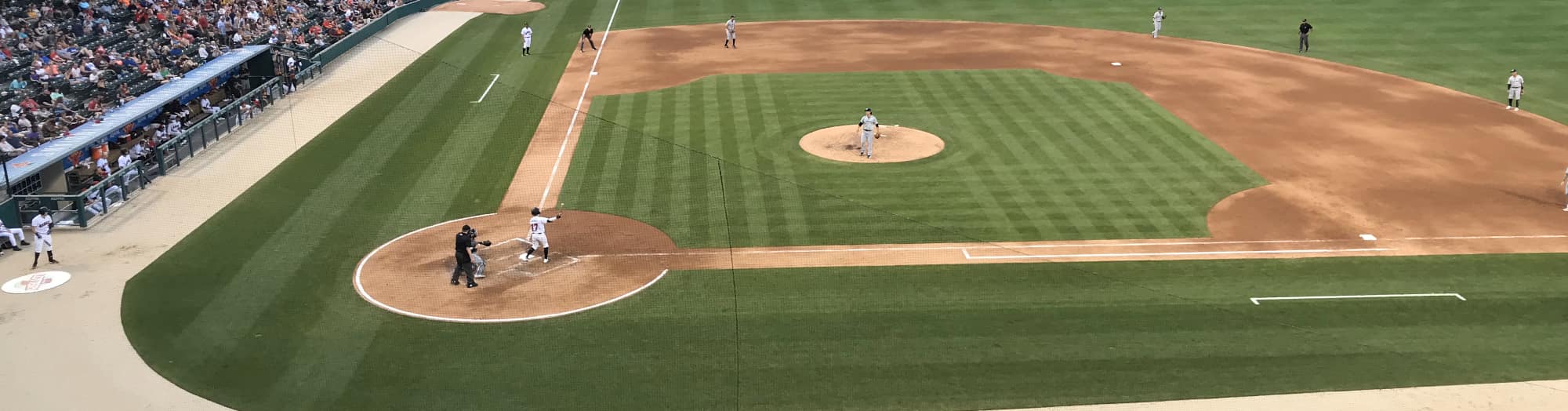 green baseball field DC